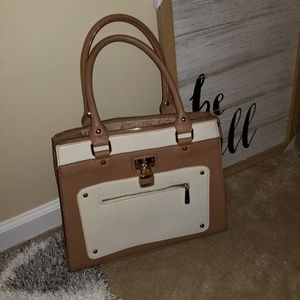 Brown and Cream handbag
